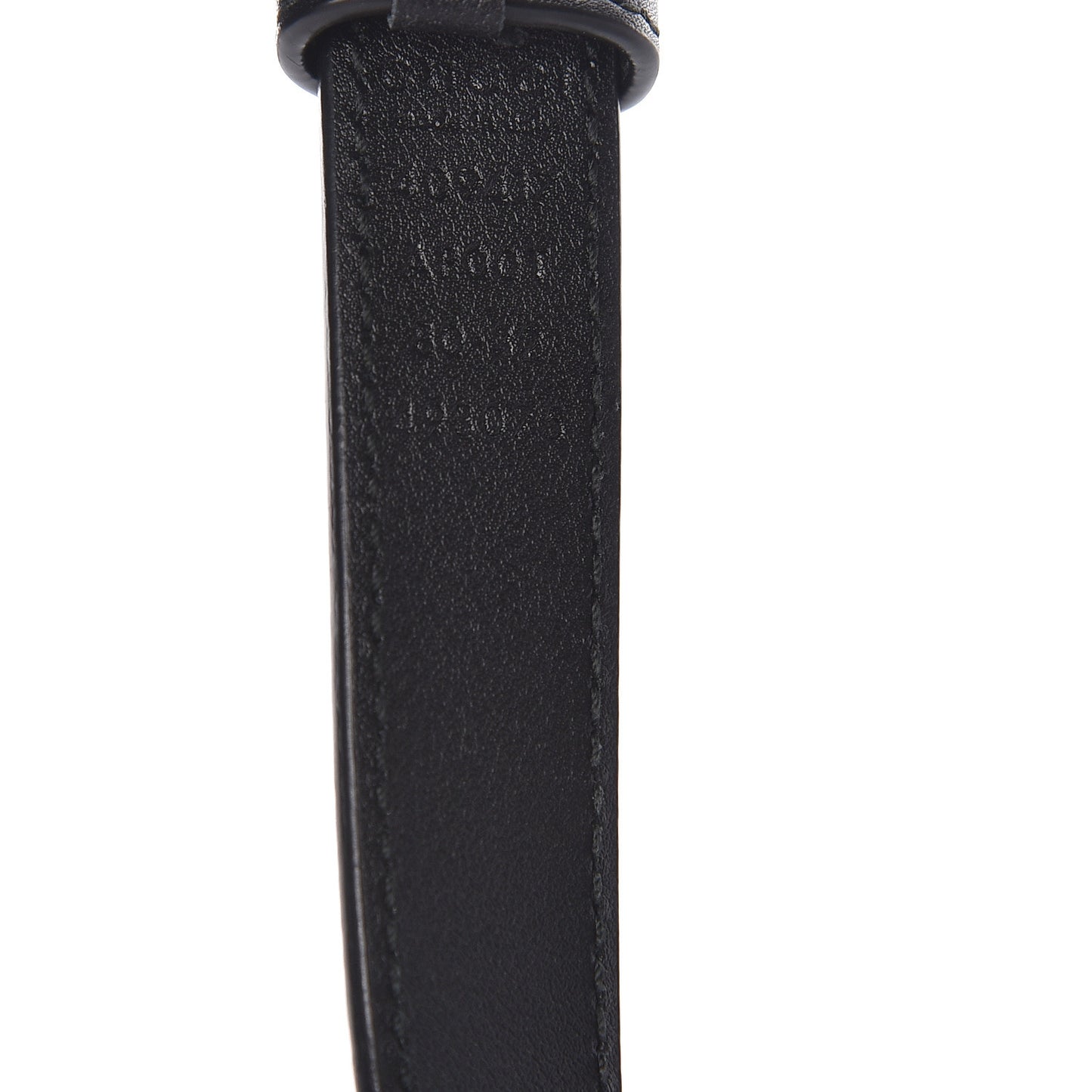 Calfskin Double G 20mm Belt 80 32 Black