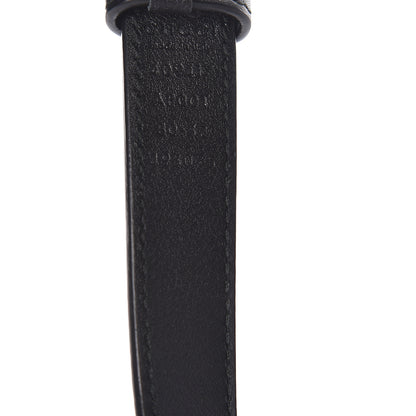 Gucci Calfskin Double G 20mm Belt 80 32 Black 4 of 6