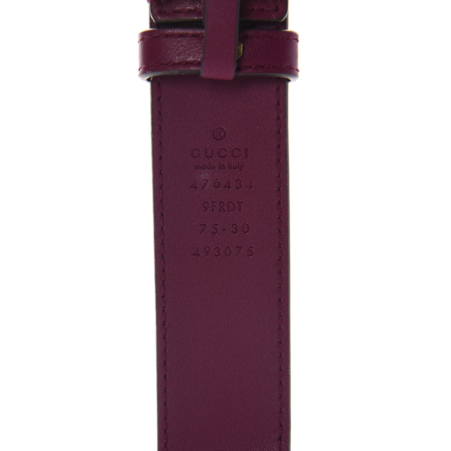 Gucci Velvet Matelasse GG Marmont Belt Bag 75 30 Fuchsia Violet Cyclamen 8 of 11