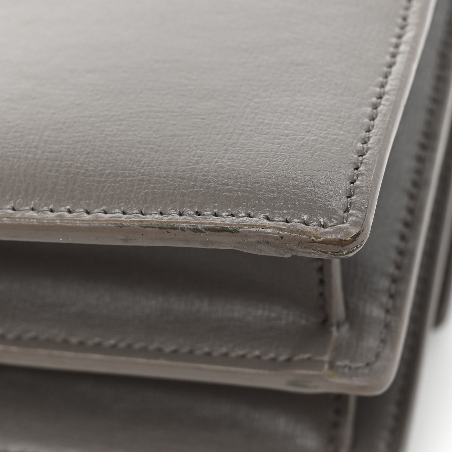Calfskin Medium Monogram Sunset Fog
