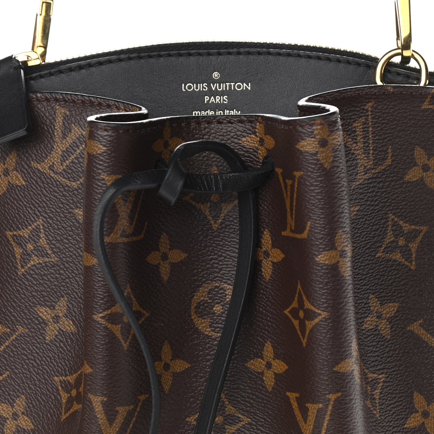 Louis Vuitton Monogram Fringed Noe 8 of 10