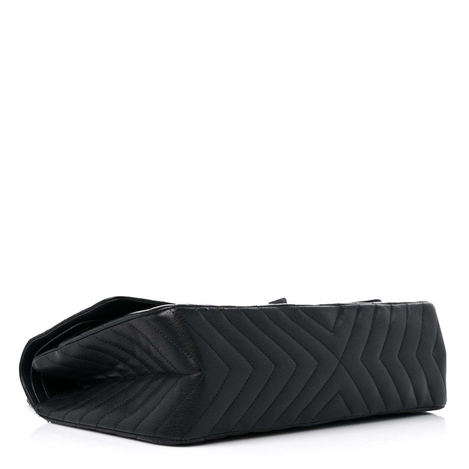 Chanel Sheepskin Chevron Quilted 2.55 Reissue 227 Flap So Black 4 of 15