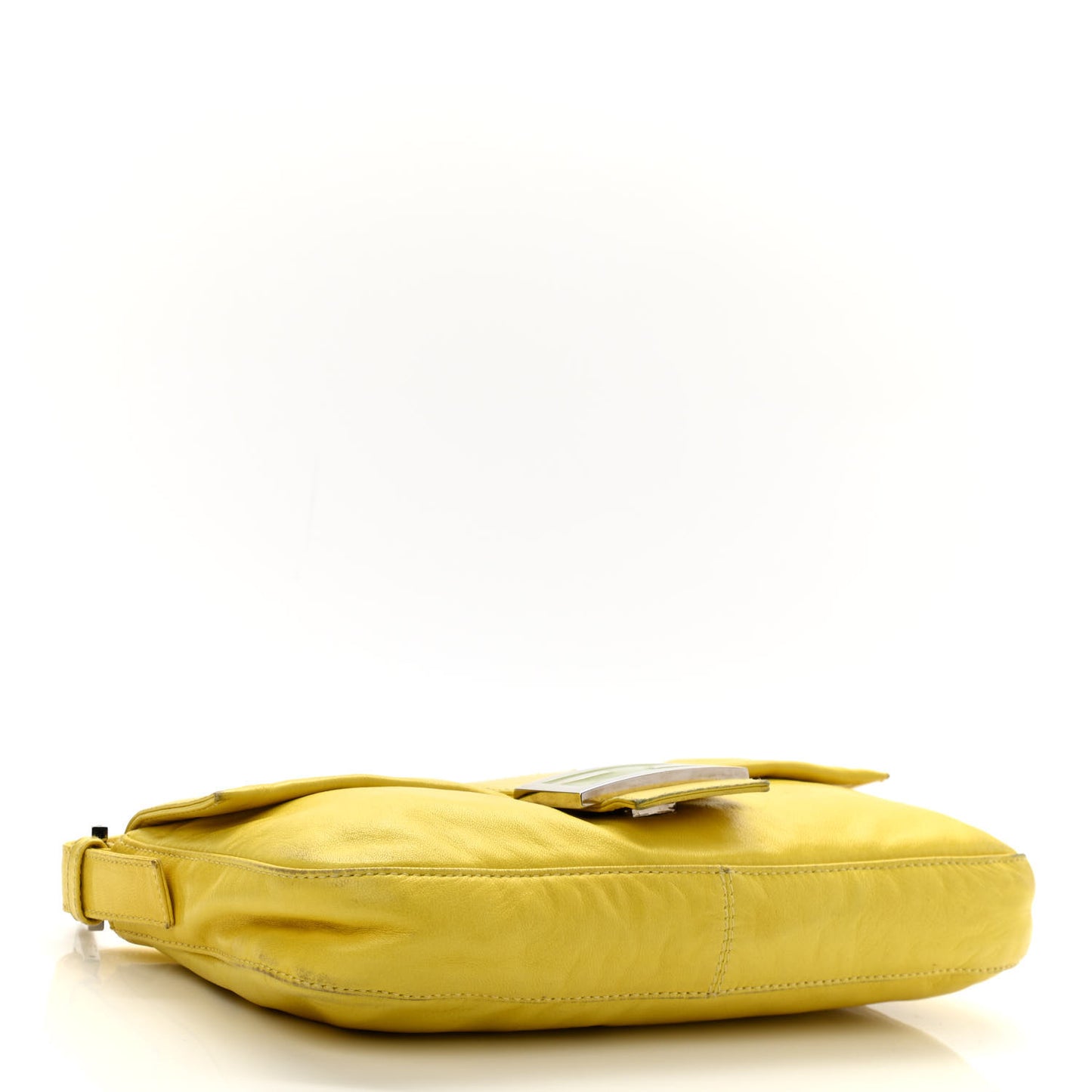 Calfskin Baguette Yellow