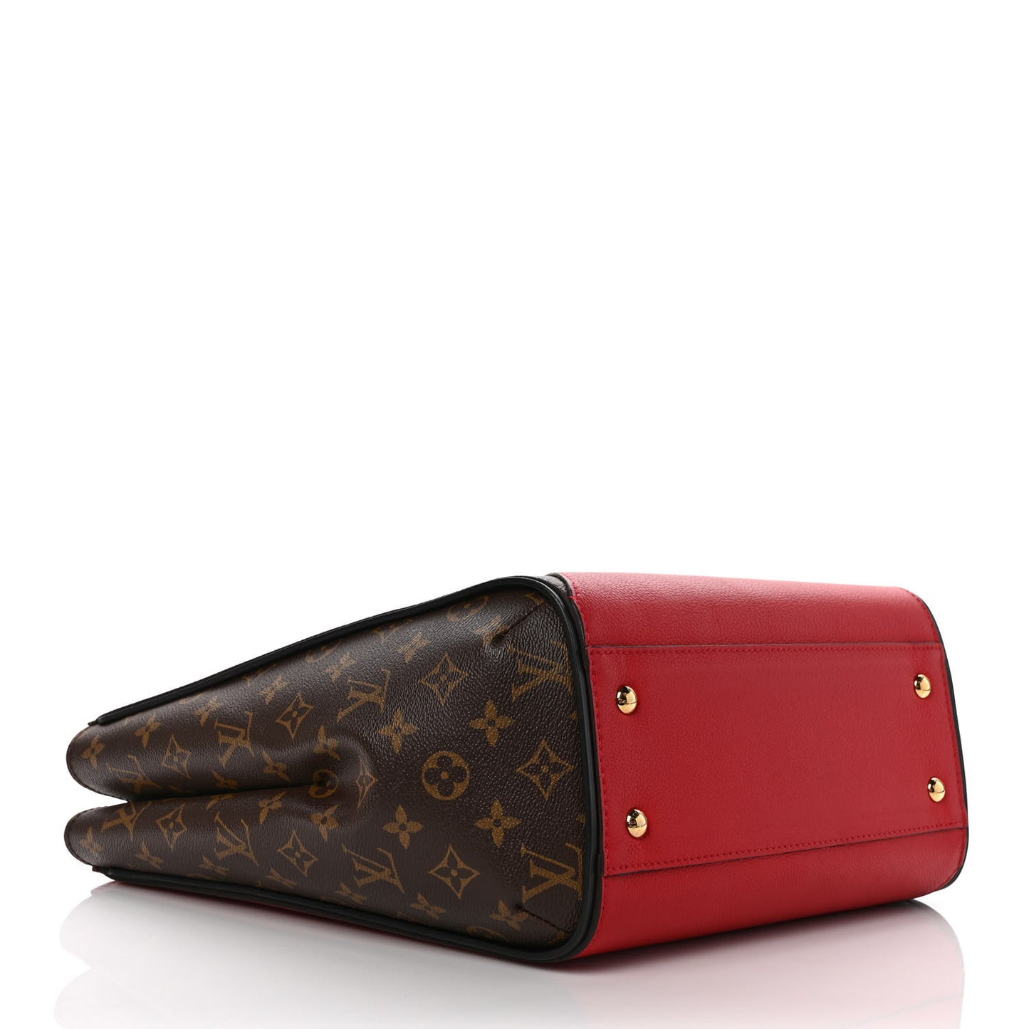 Calfskin Monogram Kimono Tote Cherry