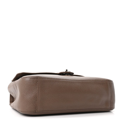Chanel Grained Calfskin Small Souplissimo Maxi Flap Light Brown 4 of 11