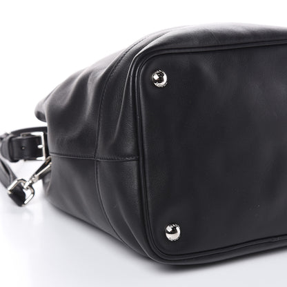 Prada City Calf Sport Bucket Bag Black 8 of 10