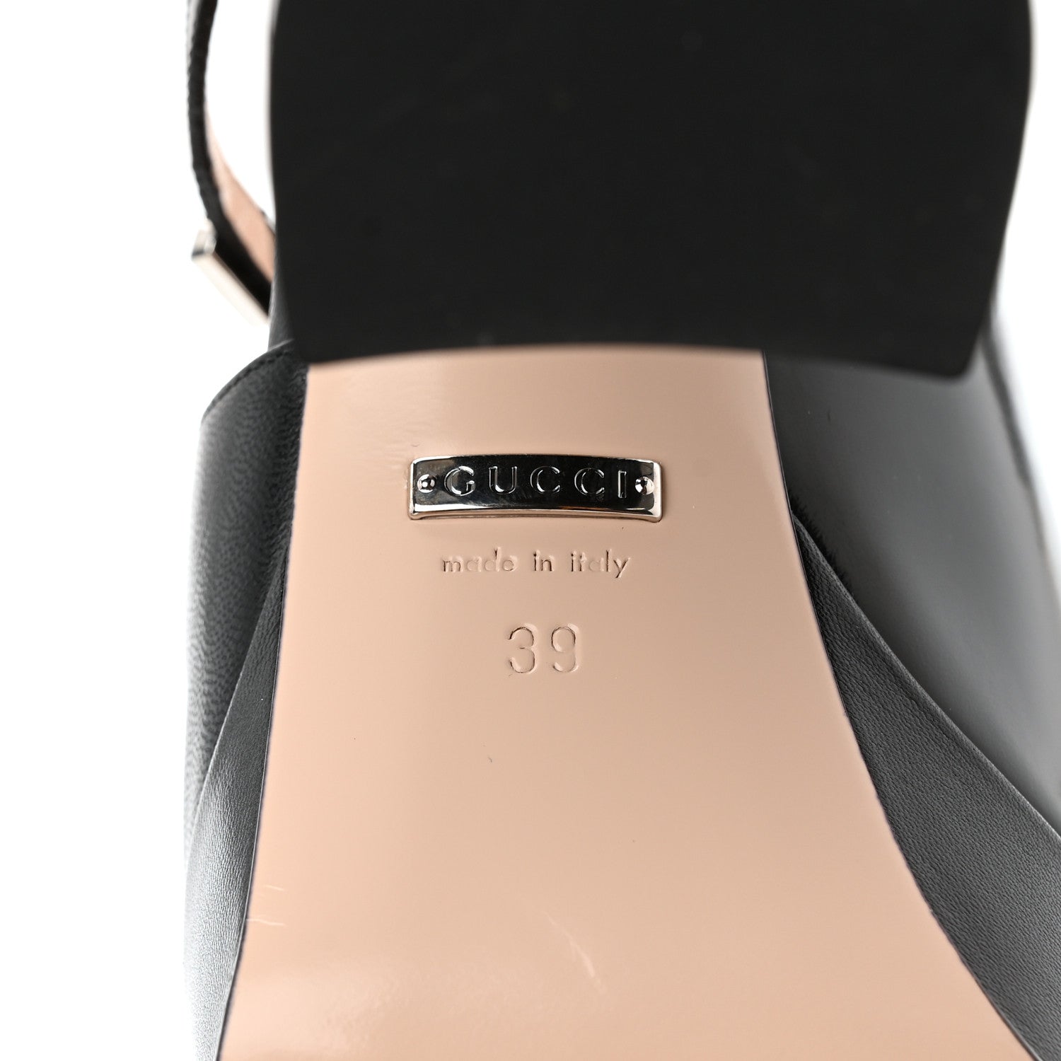 Gucci Kid Tiarah Platform Sandals 39 Black 8 of 8