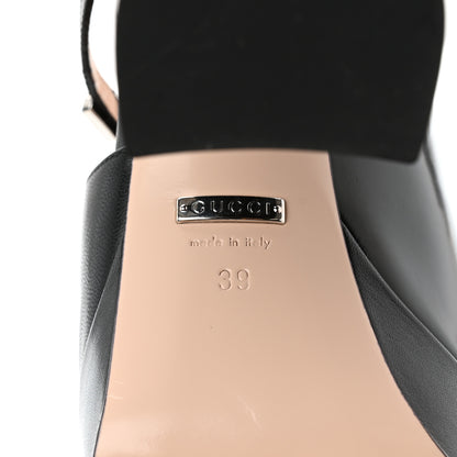 Gucci Kid Tiarah Platform Sandals 39 Black 8 of 8