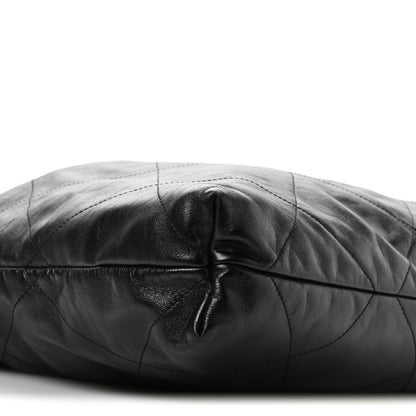 Chanel Shiny Calfskin Quilted Chanel 22 Black 10 of 12