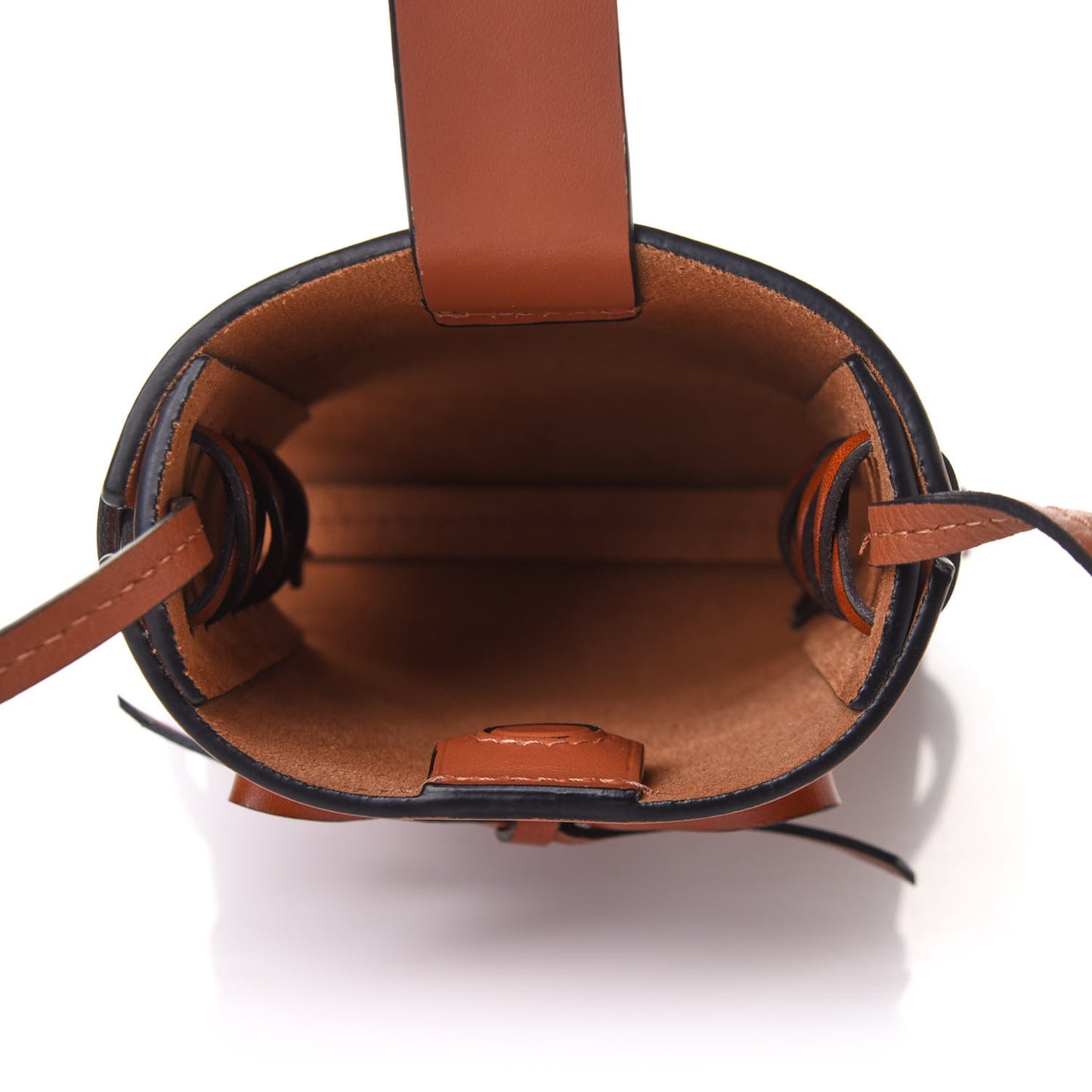 Smooth Calfskin Ikebana Phone Pocket Tan