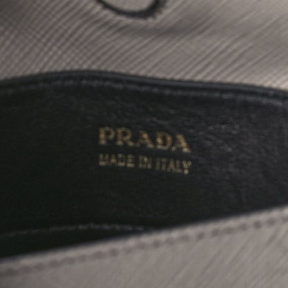 Prada Saffiano Cuir Medium Double Bag Argilla 6 of 13