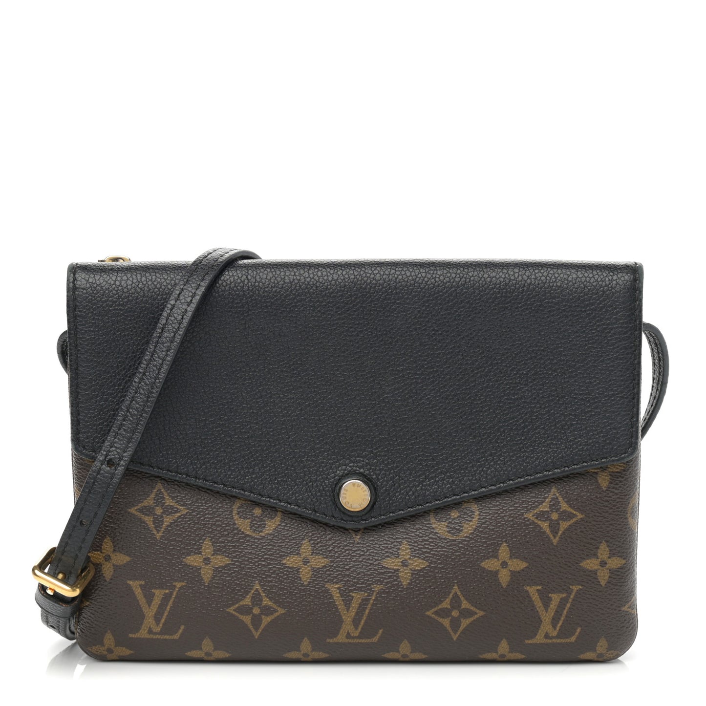 Monogram Twice Pochette Black