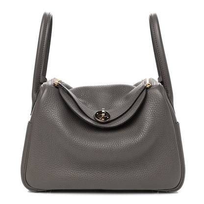 Hermes Taurillon Clemence Lindy 26 Etain 1 of 4
