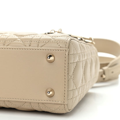 Christian Dior Lambskin Cannage Small My ABC Lady Dior Beige 10 of 10