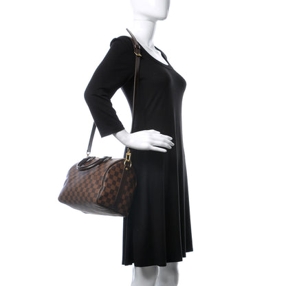 Louis Vuitton Damier Ebene Speedy Bandouliere 25 2 of 17