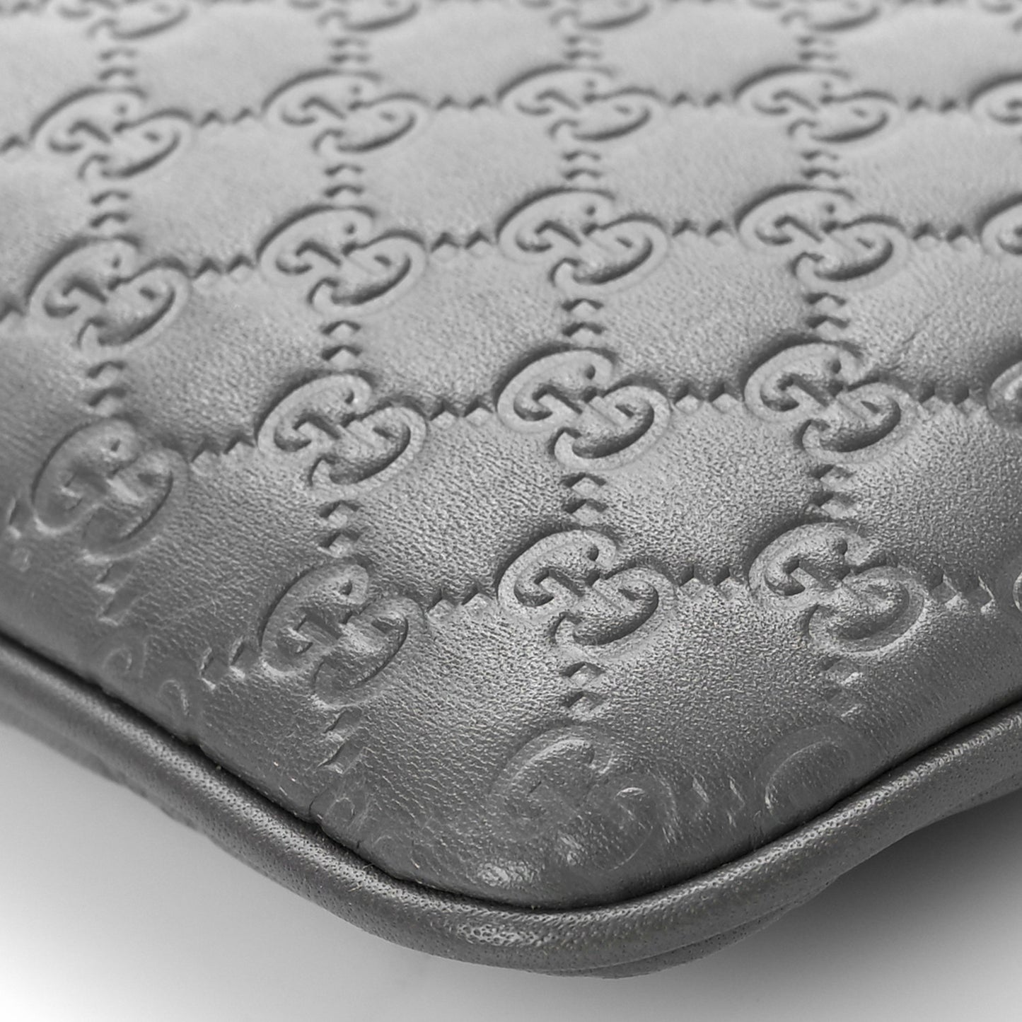 Soft Microguccissima Key Ring Coin Case Loess
