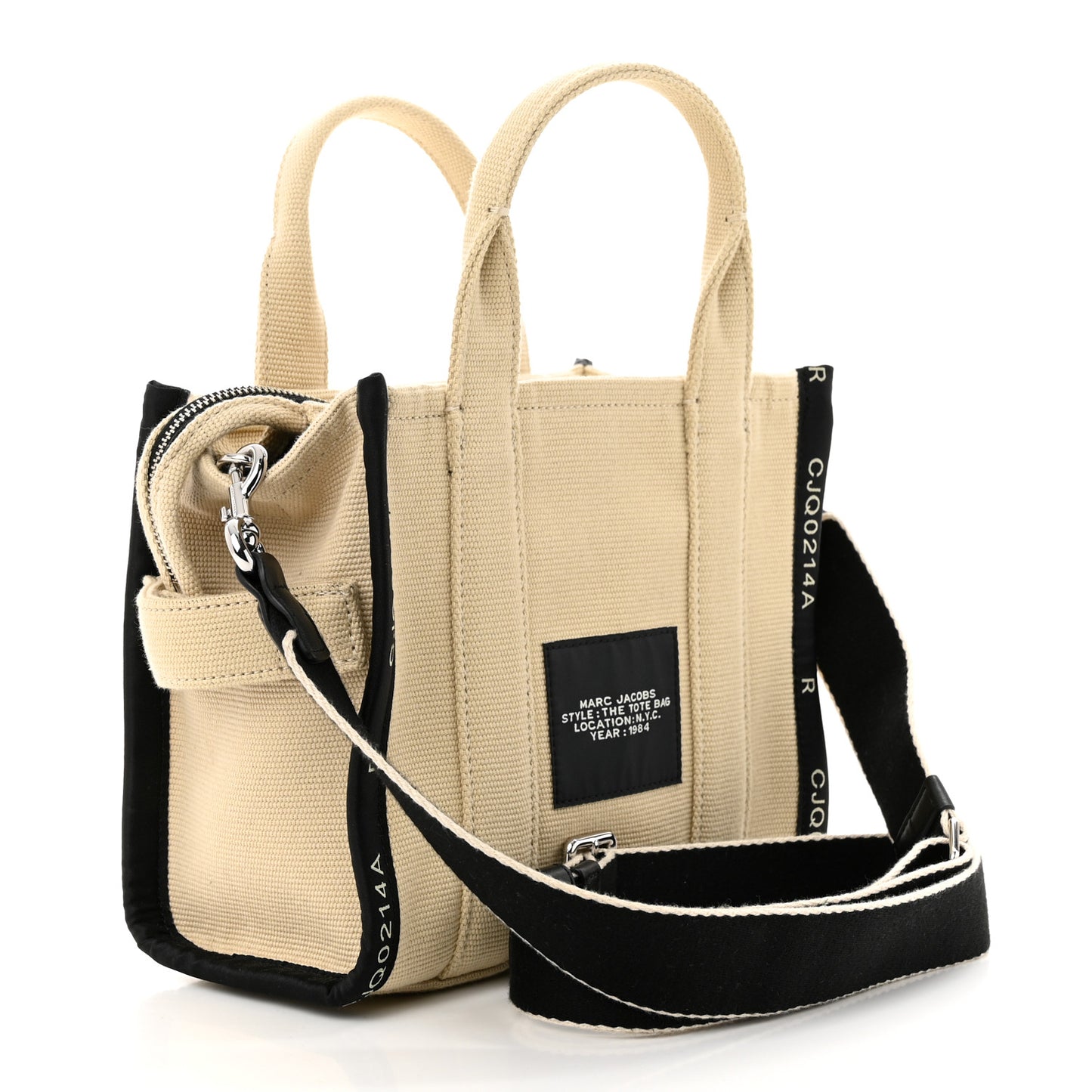 Jacquard Small The Traveler Tote Bag Warm Sand