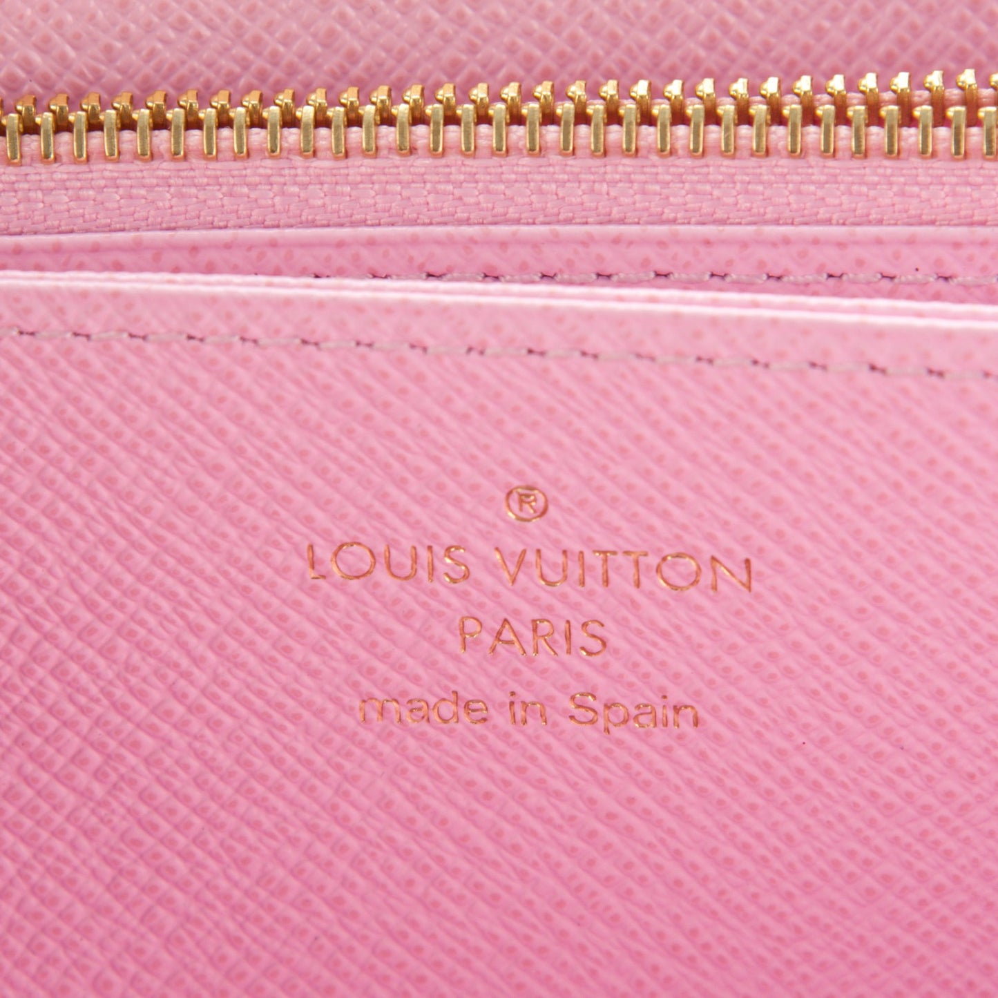 Damier Azur 2016 Christmas Animation Zippy Wallet Rose Ballerine