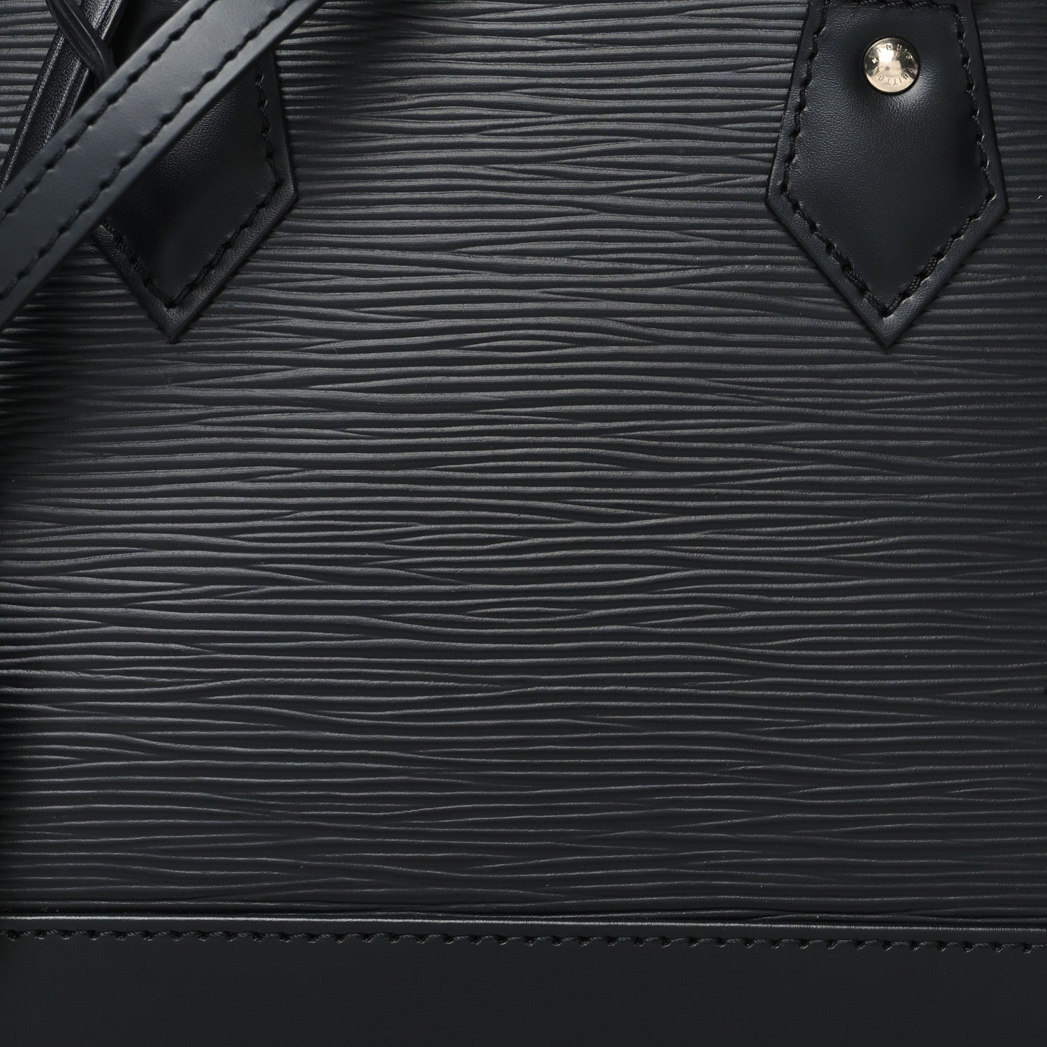 Louis Vuitton Epi Alma BB Black 7 of 9