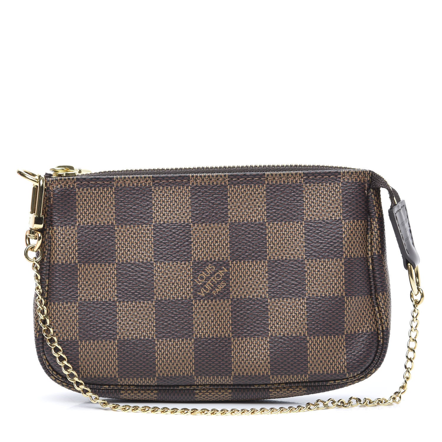 Louis Vuitton Damier Ebene Mini Pochette Accessories 1 of 9