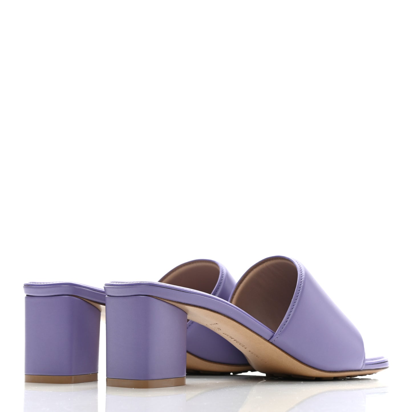 Vienna Calfskin The Band Mule Sandals 40.5 Lavender