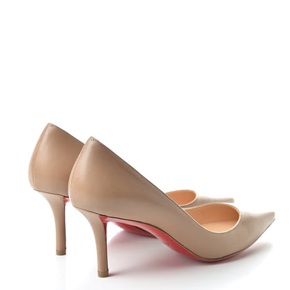 Christian Louboutin Kid Apostrophy 70 Pumps 36 Dune 4 of 9