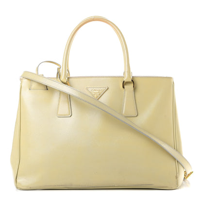 Prada Saffiano Vernice Medium Galleria Double Zip Tote 1 of 19