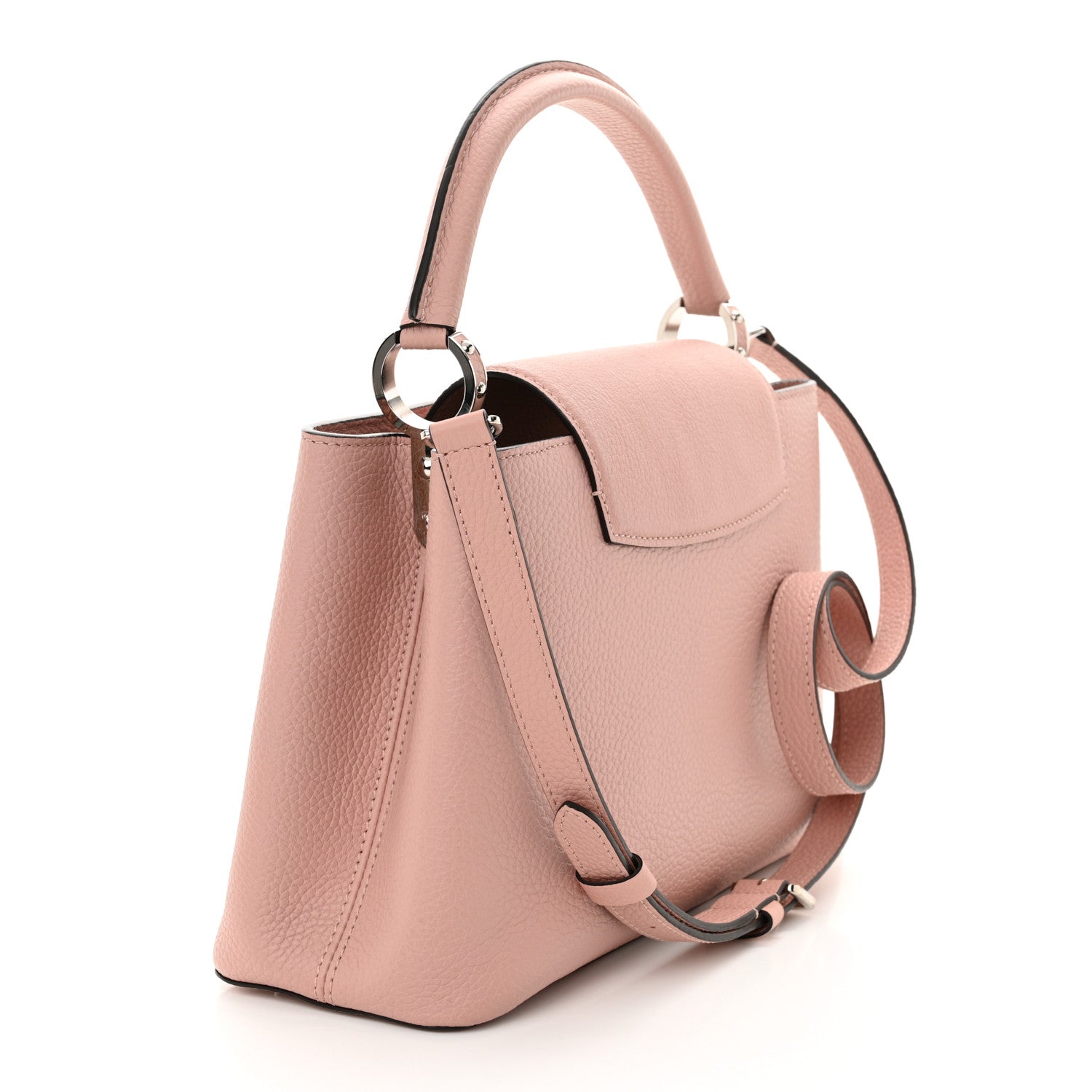 Louis Vuitton Taurillon Capucines PM  Magnolia 3 of 10