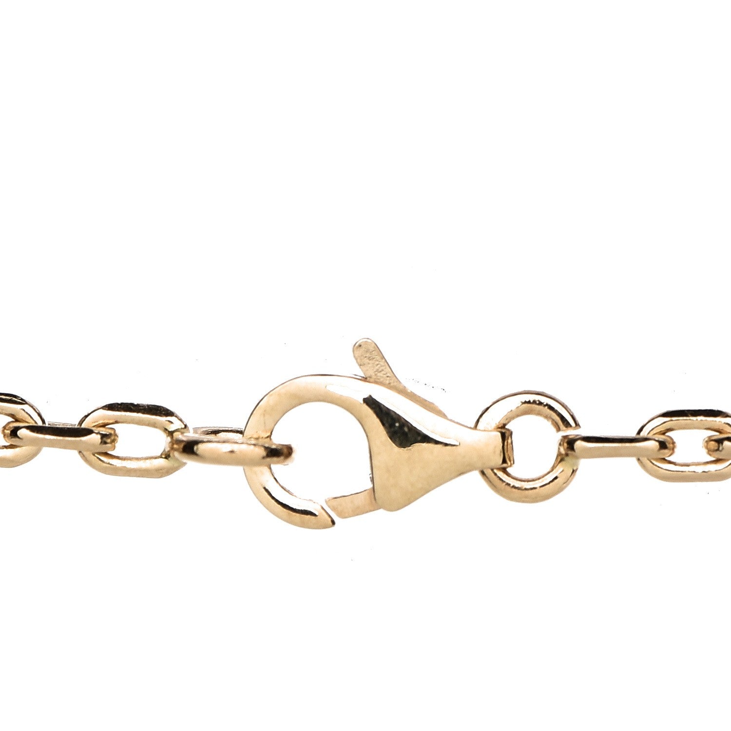 Van Cleef & Arpels 18K Yellow Gold 10 Motifs Vintage Alhambra Necklace 4 of 5