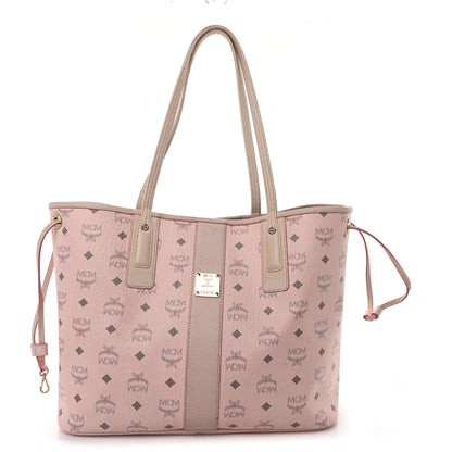 MCM Visetos Medium Liz Reversible Shopper Tote Soft Pink 1 of 21
