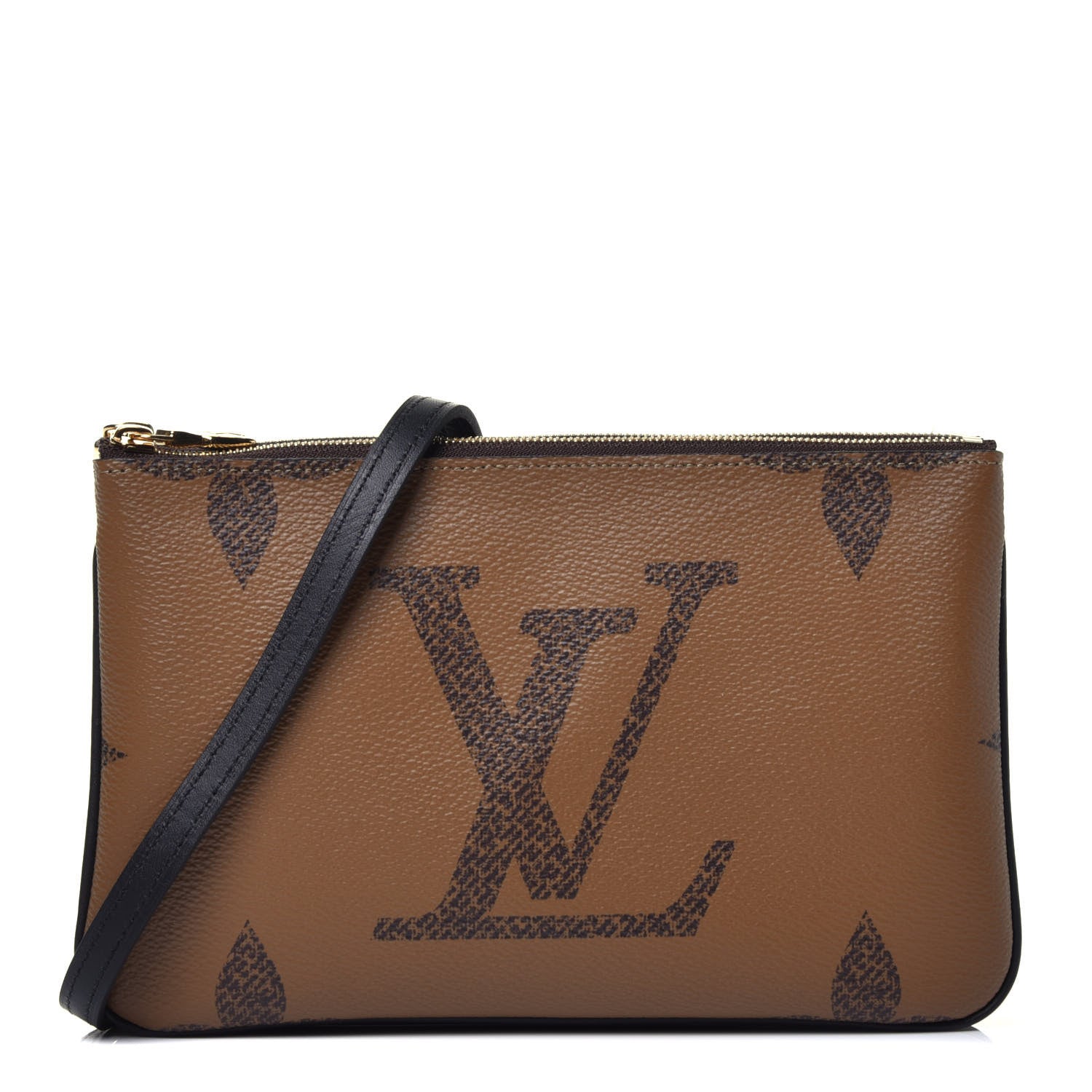 Louis Vuitton Reverse Monogram Giant Double Zip Pochette 1 of 10
