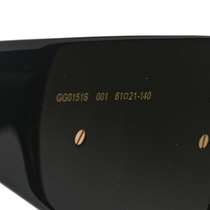 Gucci Acetate Oversized Interlocking G GG0151S Sunglasses Black 7 of 8