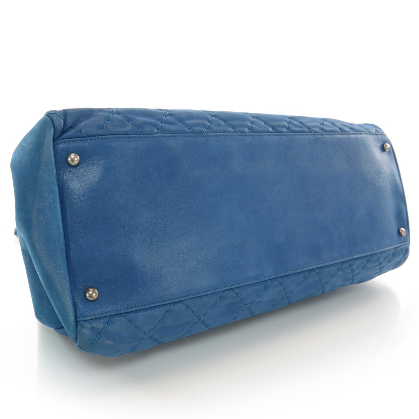 Calfskin Large Just Mademoiselle Blue