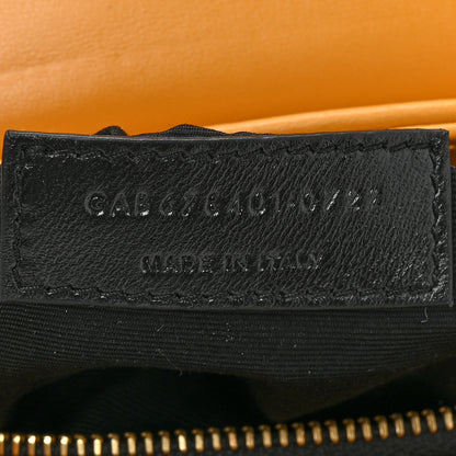 Saint Laurent Calfskin Y Quilted Monogram Toy Loulou Crossbody Bag Cheddar 7 of 11