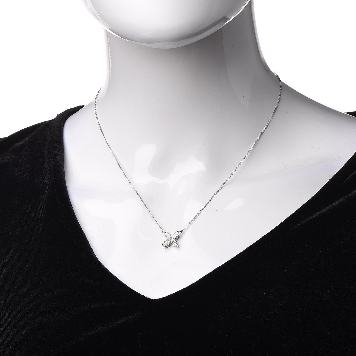 Platinum Diamond Large Victoria Necklace