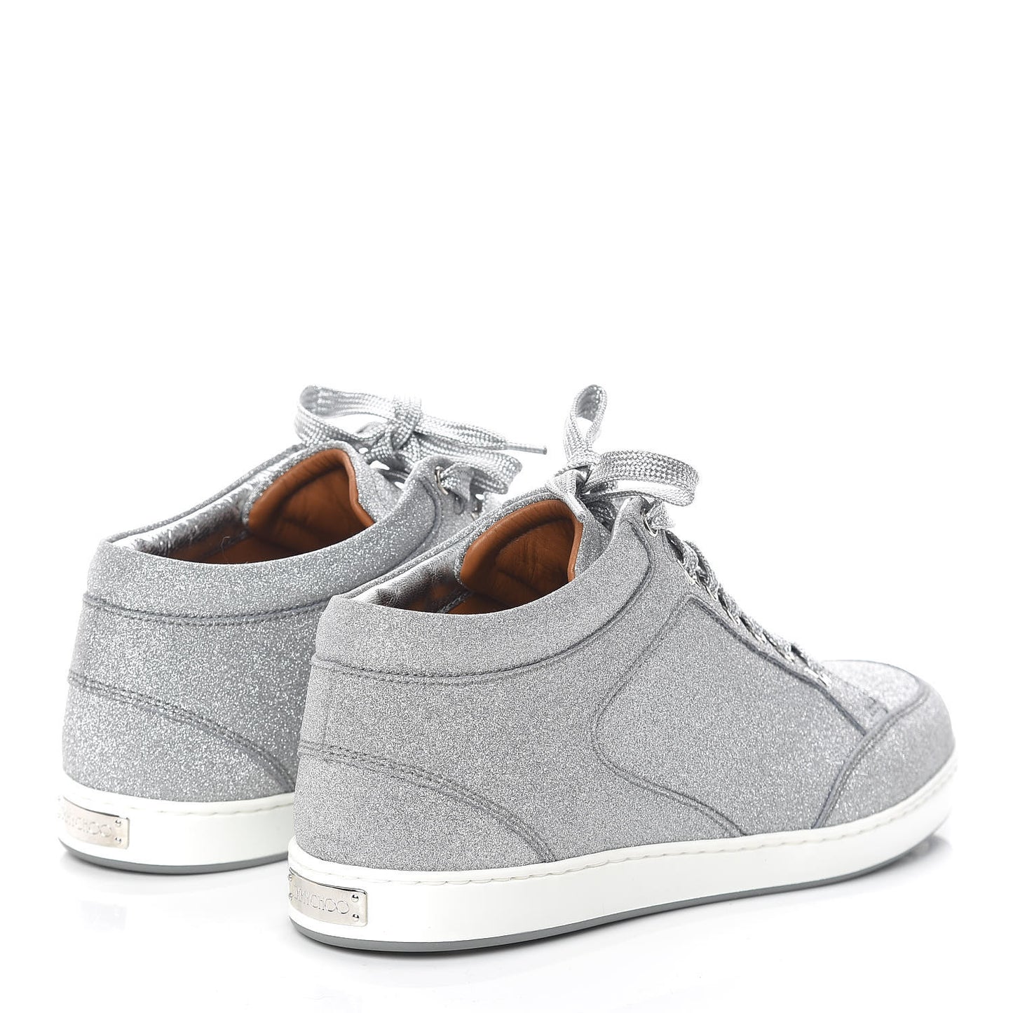 Glitter Miami Sneakers 38 Silver
