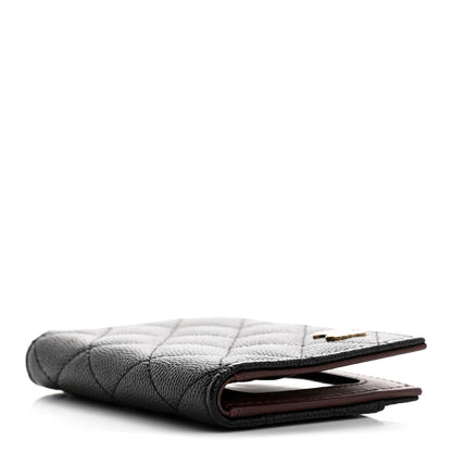 Chanel Caviar Quilted Card Holder Wallet Black 4 of 9