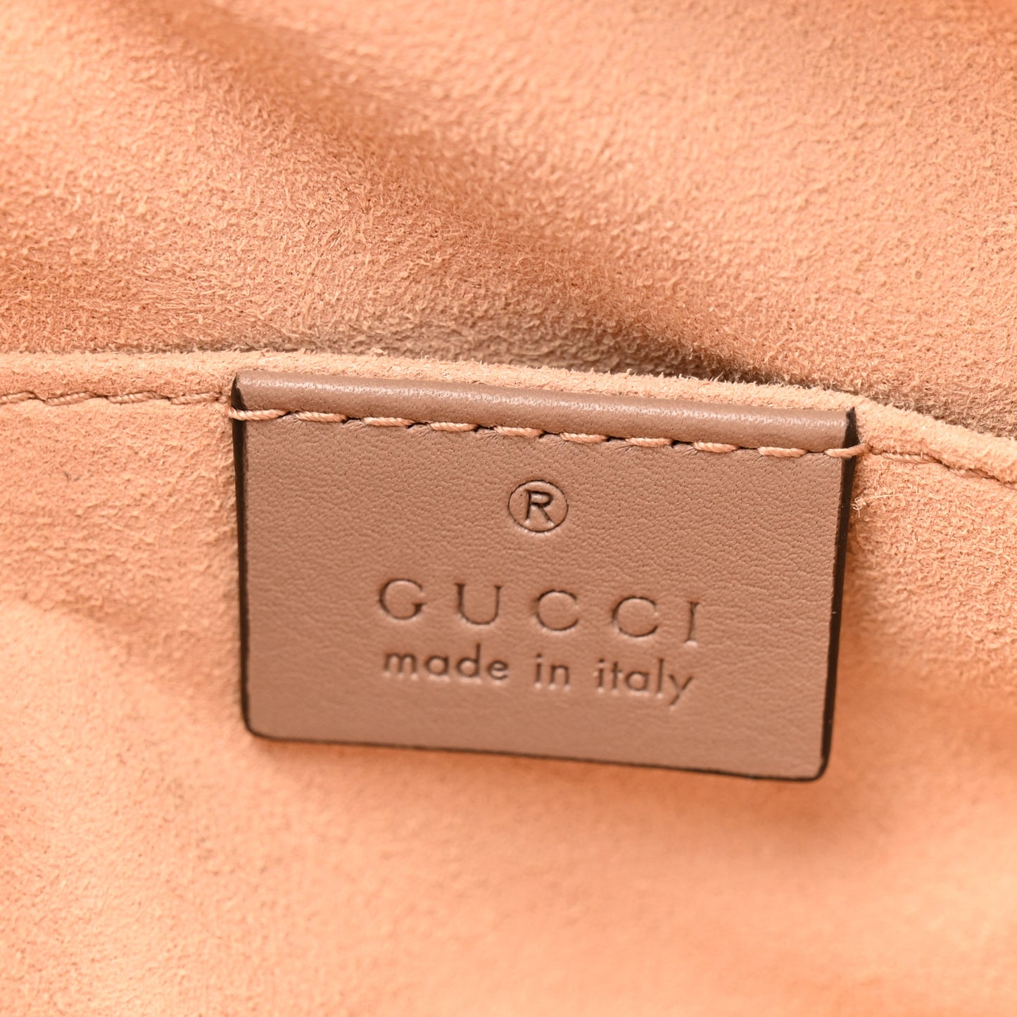 Calfskin Matelasse GG Marmont Belt Bag 75 30 Porcelain Rose
