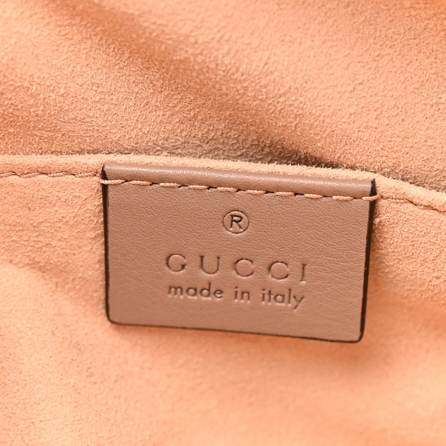 Gucci Calfskin Matelasse GG Marmont Belt Bag 75 30 Porcelain Rose 6 of 10