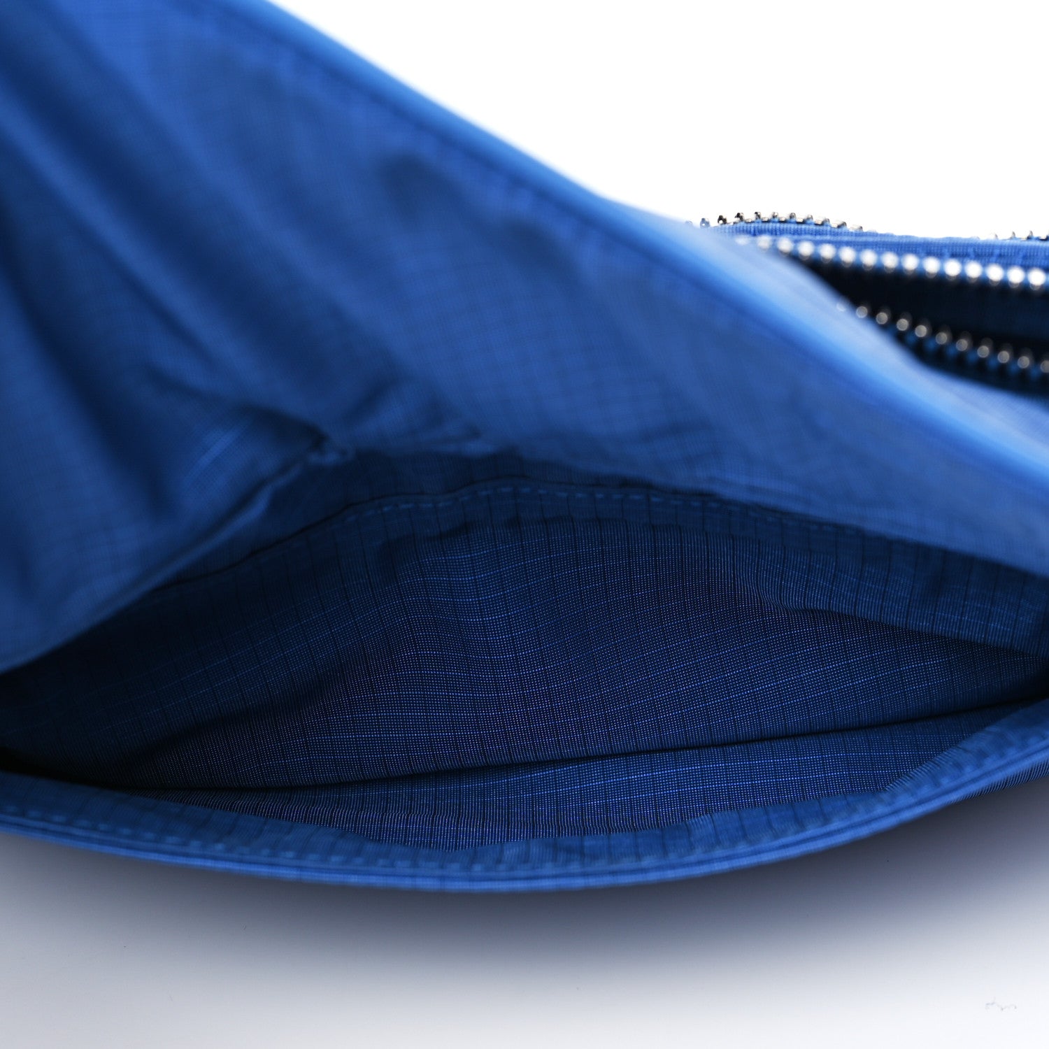 Christian Dior Nylon Saddle Belt Bag Blue 6 of 11