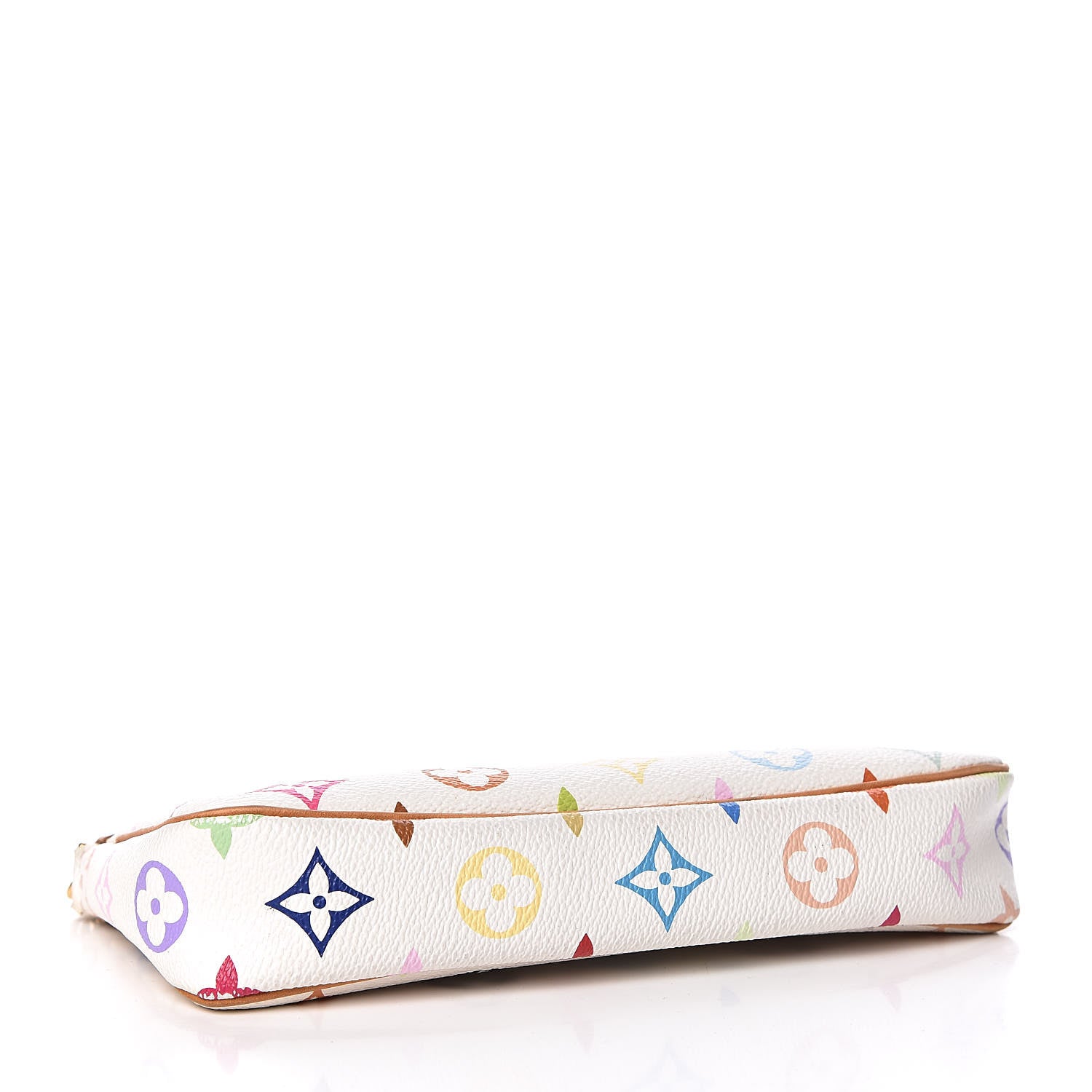 Louis Vuitton Monogram Multicolor Pochette Accessories White 4 of 12