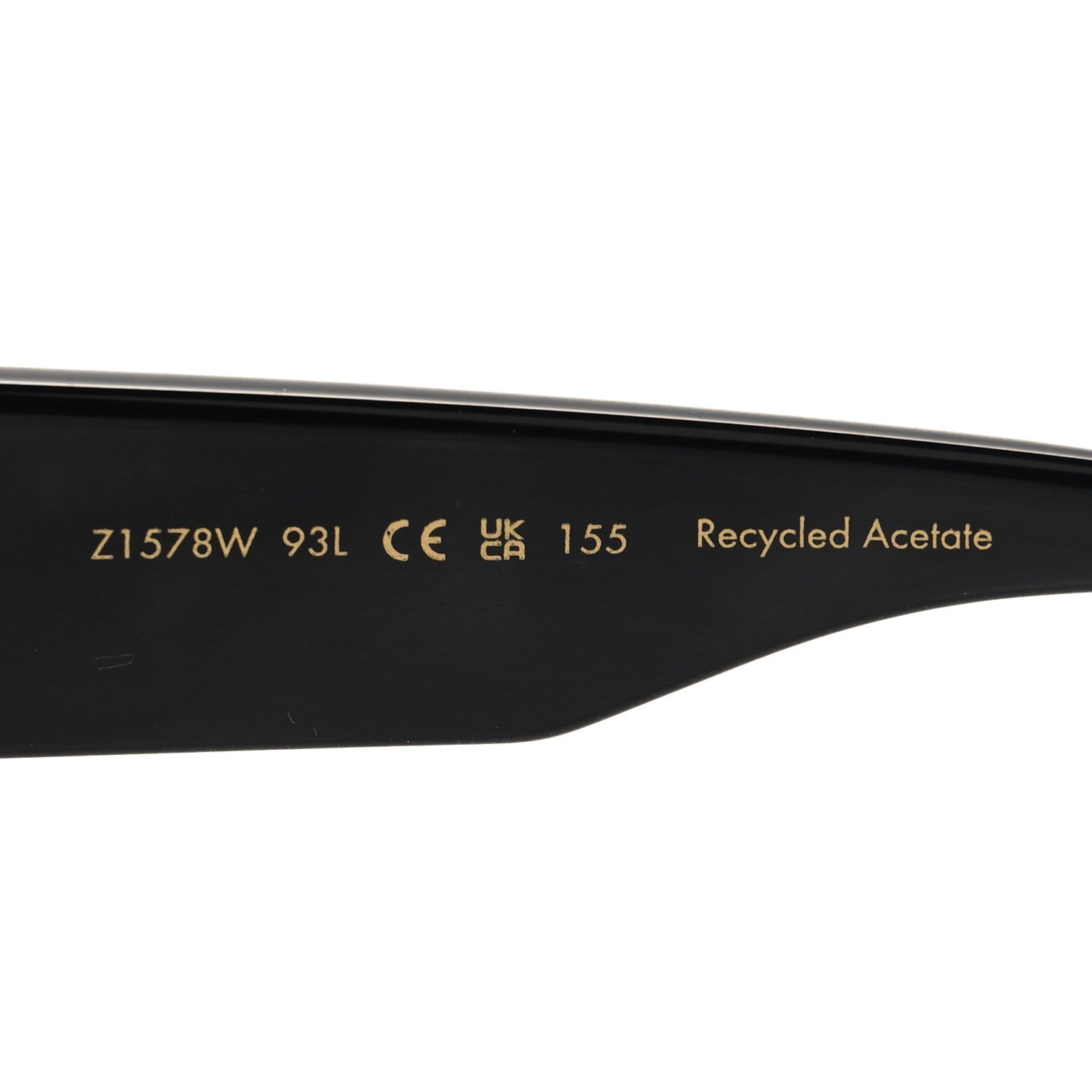 Louis Vuitton Acetate Swarovski Crystal Cyclone Sunglasses Z1578W Black 6 of 8