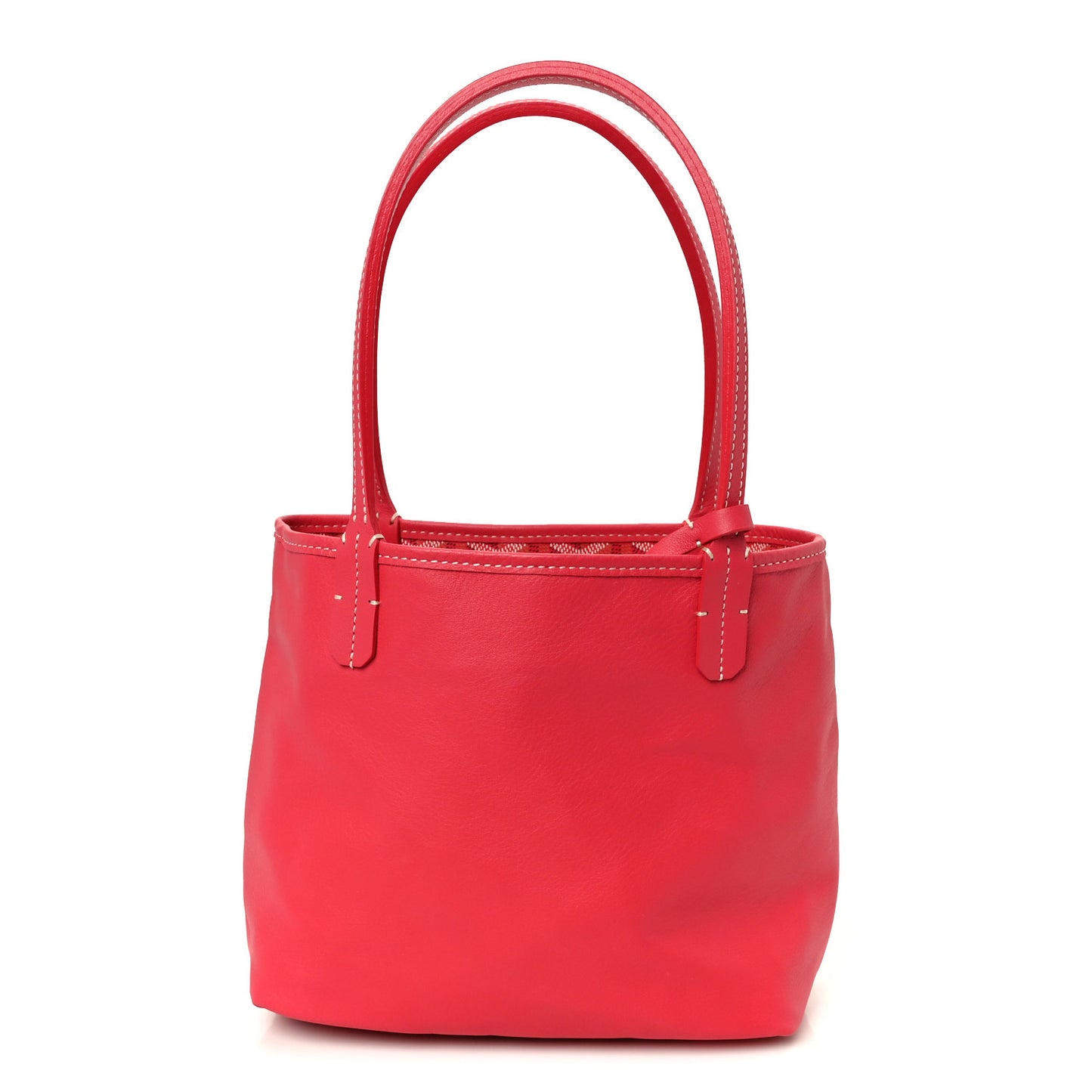 Goyardine Le Jardin Reversible Mini Anjou Fuchsia