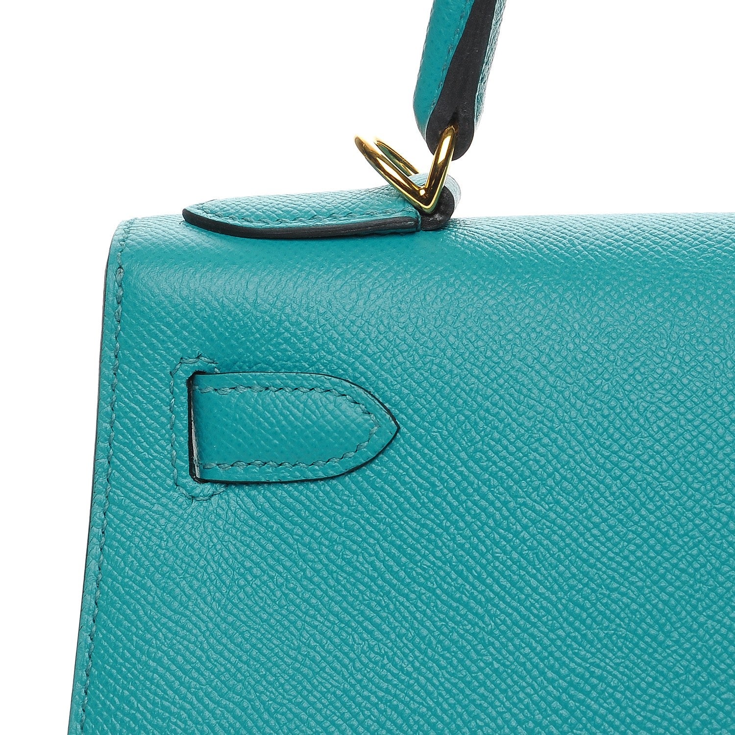 Hermes Epsom Kelly Sellier 28 Bleu Paon 26 of 28