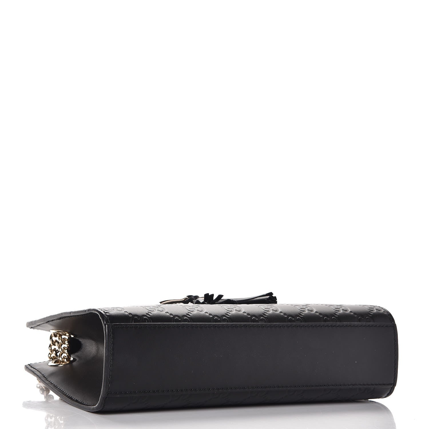 Gucci Guccissima Small Emily Shoulder Bag Black 4 of 8