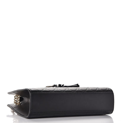 Gucci Guccissima Small Emily Shoulder Bag Black 4 of 8