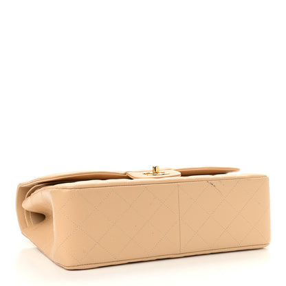 Chanel Caviar Quilted Jumbo Double Flap Beige Clair 4 of 12