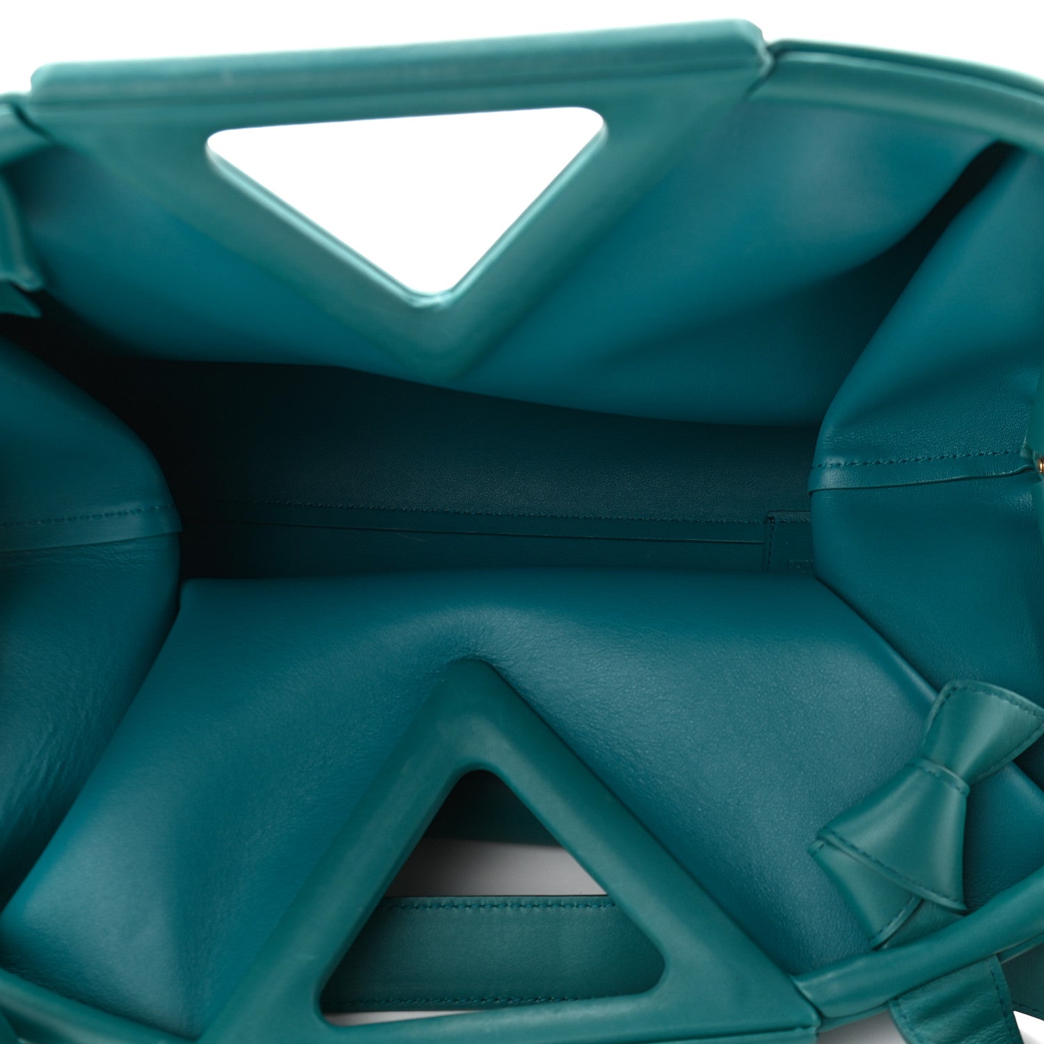 Bottega Veneta Calfskin Medium The Point Triangle Bag Mallard 5 of 8