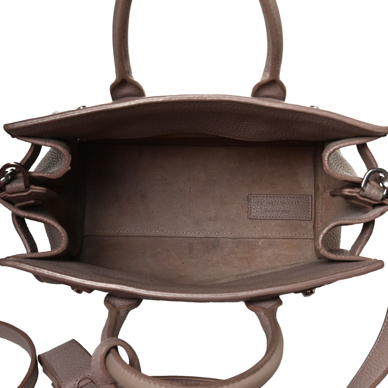 Saint Laurent Grained Calfskin Nano Sac De Jour Souple Nude 5 of 23