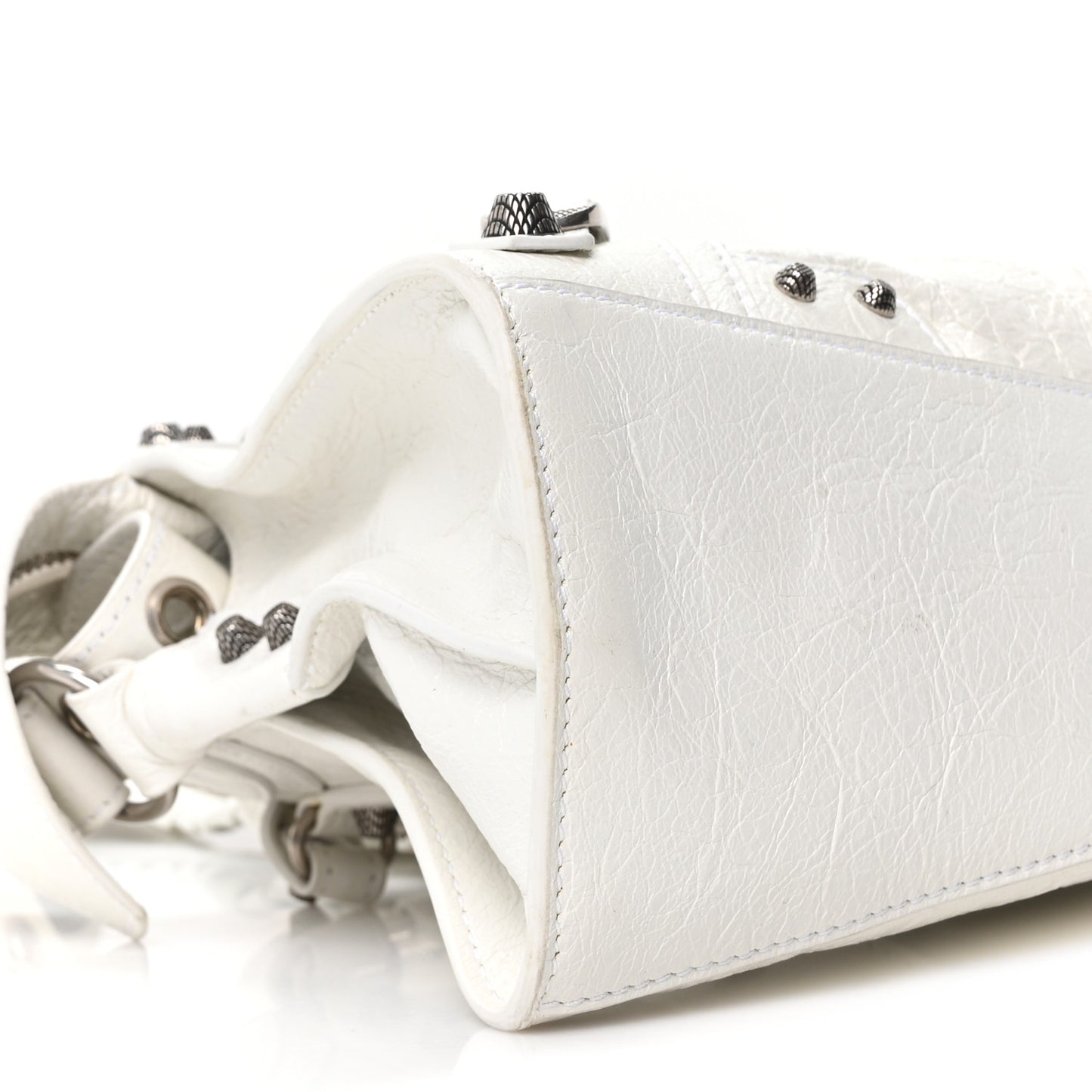 Agneau Arena Neo Cagole Handbag XS Optic White Optic White